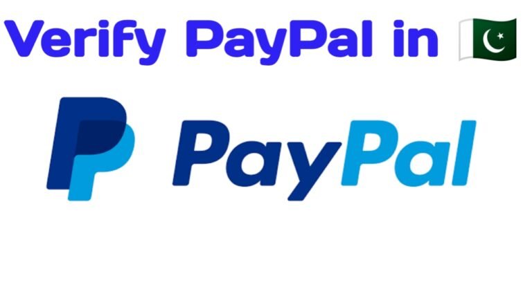 Create and Verify PayPal account in Pakistan